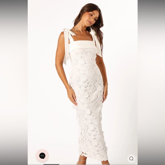 PETAL & PUP Emersyn Midi Lace Dress - Picture 2 of 10